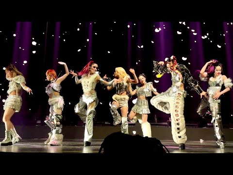 XG in Amsterdam Part1 (4K60f) - WOKE UP, SHOOTING STAR Rock Ver., Dance Break, etc. - 1st WORLD TOUR