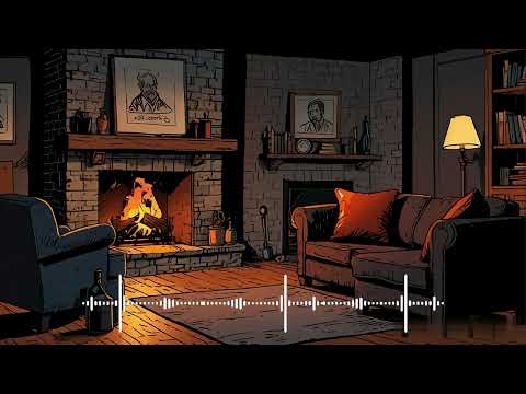 🔥 Fireplace Ambience relaxing LoFi - Calm Beats  2 Hours 🔥[2K] #fire #fireplace #lofi