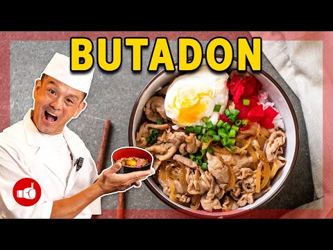 Japan's PERFECT Fast Food Dish at Home | Butadon Recipe