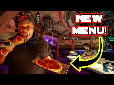 Oga's Cantina NEW MENU UPDATES 🍻 Disney World Hollywood Studios food review 2024