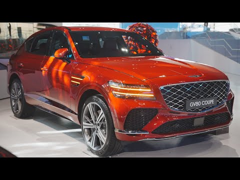 The New 2025 Genesis GV80 Coupe Exterior & Interior Walkaround(4K)