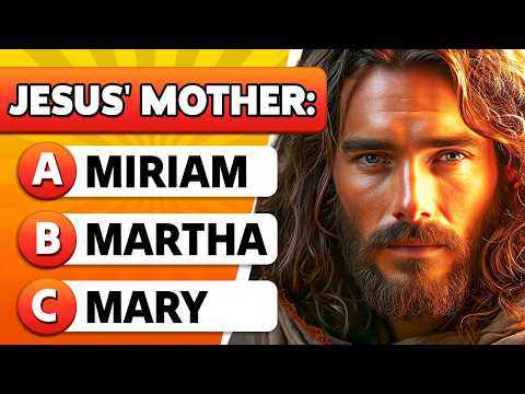 Can You Pass This Jesus Bible Quiz? | The Ultimate Bible Quiz 👼🌈⛪