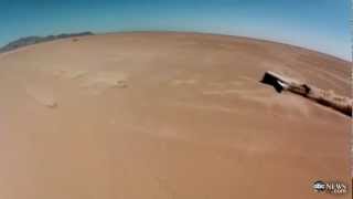 boeing 727 Crash test desert