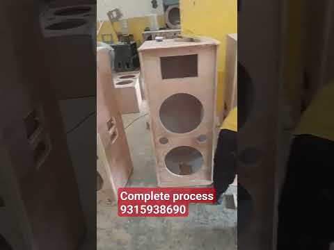 Square dj box complete process #viralvideo #speaker #audioequipment #viralreels #bestpunch