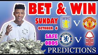 Football Prediction Today 06-10-2024 |  Betting tips Today | Safe investments