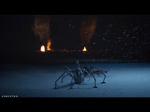 The Thing: Spider-Head Escape | Winter Storm | Horror Ambience