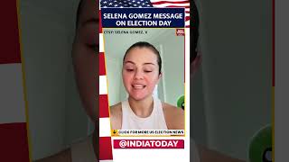 Selena Gomez Sent Message To Voters On Election Day | US Election Counting