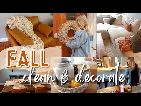 FALL DECORATE WITH ME 2022 🍂 |SIMPLE FALL HOME DECOR IDEAS + HOW TO ADD EARLY FALL HOME DECOR 🏡