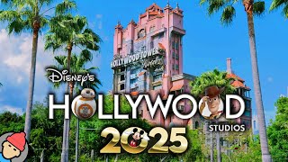 Disney's Hollywood Studios RIDES and ATTRACTIONS 2025 | Walt Disney World