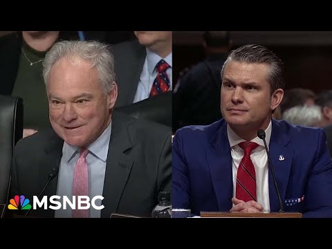 Senator Kaine questions Hegseth on sexual assault allegations