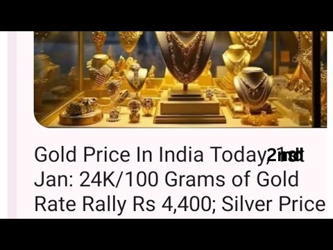 2 jan 2025  जाने आज का सोने चांदी का रेट.|| today gold rate.|| #todaygoldrate #todaygoldpriceinindia