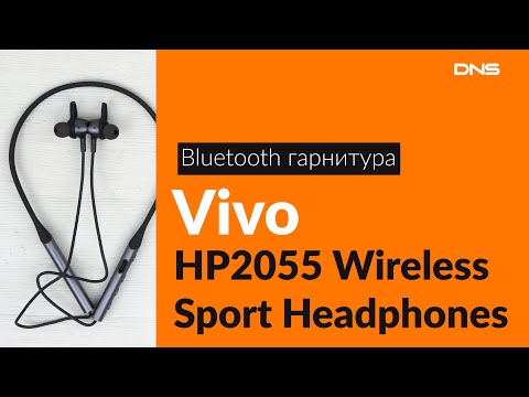 Распаковка Bluetooth гарнитуры Vivo HP2055 Wireless Sport Headphones / Unboxing Vivo HP2055 Wireless