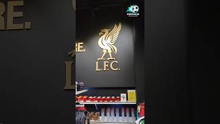 Inside LFC House: Exclusive Liverpool Store Tour (Part 1) 🏟️🔥#shorts #football #soccer #liverpool