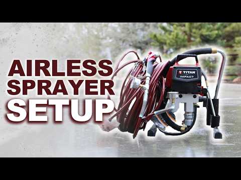 How To Set Up An Airless Sprayer | Paint Sprayer Tips