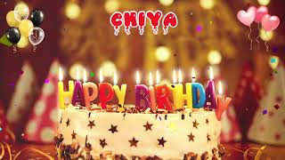 CHIYA Birthday Song – Happy Birthday to You