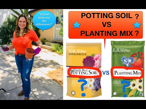 GARDENING SOIL: BEST Store Bought SOIL / Potting Soil Vs Planting Mix 🍀 (Foodie Gardener)