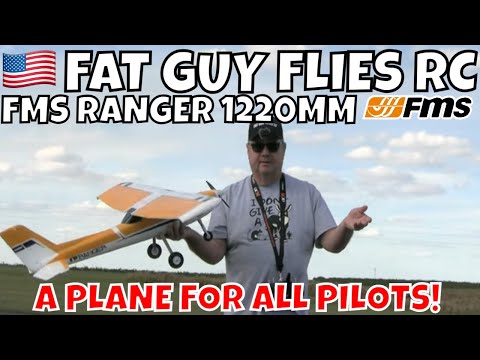 FMS RANGER 1220 FLIGHT DEMO FOR ALL PILOTS by FGFRC #aviation #rcplane