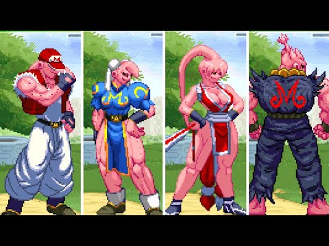 魔人ブウは、誰を吸収したのか、分かるかな？ Majin Buu's transformation : Dragon Ball Z Mugen