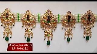 RAJPUTI KANTHI RAJPUTI NECKLACE SET DESIGN RAJASTHANI TRADITIONAL JEWELLERY.