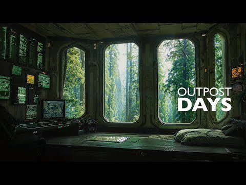 LONG Outpost DAYS || Dark Ambient Focus Music 4K [ALONE]