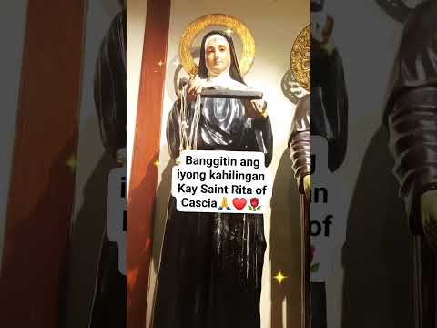 Saint Rita of Cascia,pray for us!🙏🌹