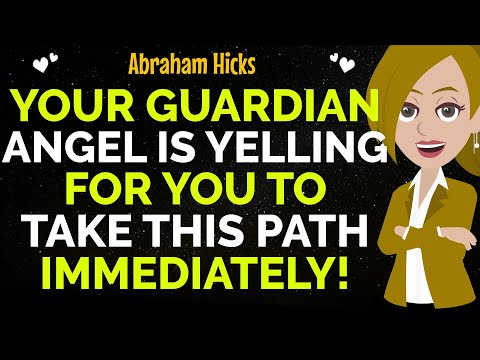 Your Guardian Angel Is Yelling For You To Take This Path Immediately !✨✅Abraham Hicks 2025