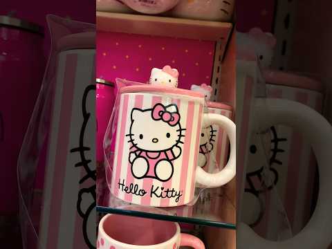 Hello Kitty mugs shopping spree 🥰🥰 #shorts #hello kitty