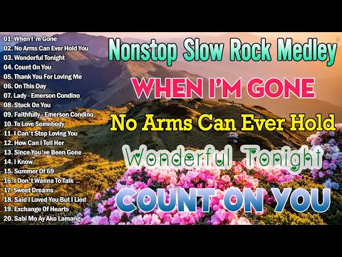 Best Nonstop Slow Rock Medley 🌺 Lumang Tugtugin Nonstop Medley 2024 🌺 Emerson Condino Nonstop 2024 🌺