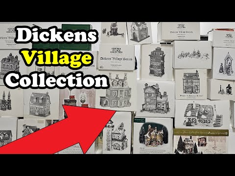 UNBOXING A HUGE DEPARTMENT 56 CHRISTMAS VILLAGE COLLECTION!