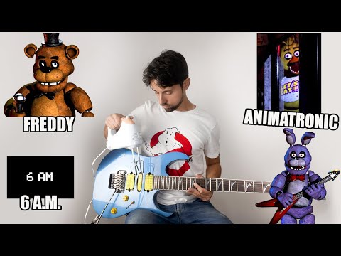 Five Nights At Freddy's sounds on guitar