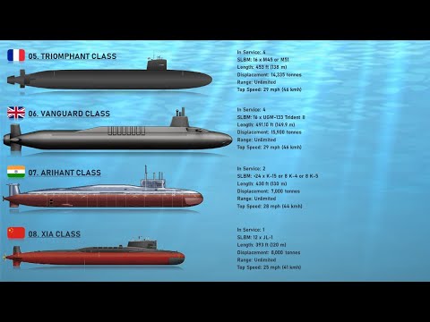 The 8 Deadly Ballistic Missile Submarines That Roam The Ocean