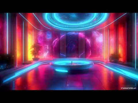 " Colorful Room " - Space Ambient Music /Color Therapy ~ Mental Visual Relaxing/ Meditation /Travel