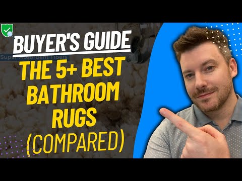 TOP 5 Best Bathroom Rugs | Best Bathroom Mat Reviews (2024)