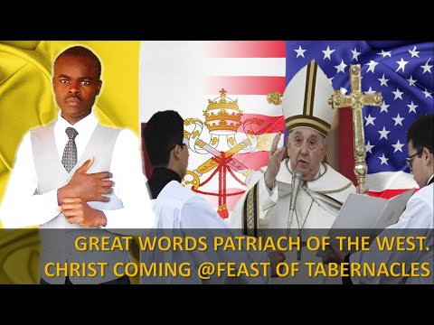 Pope Reclaims title for Dark ages again Feast Of tabernacle at Christ second coming get ready