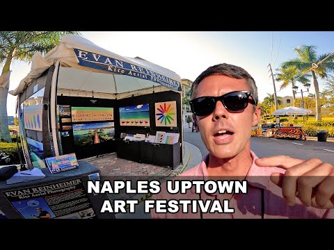 What happened at the first Naples Uptown Art Festival?!