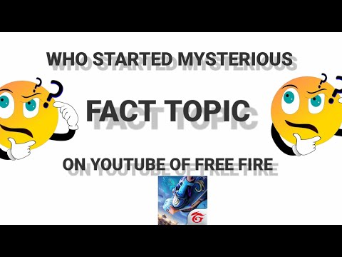 Who is the first free fire mysterious fact content creator || fact#2 #freefireshorts #youtubeshorts