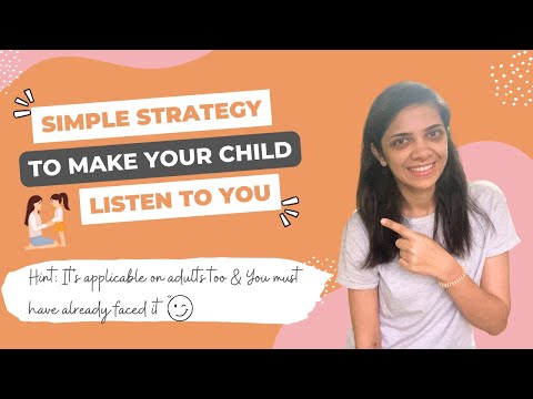 Strategy to Make Your Child Listen to YOU |Child Discipline Strategy |Handle Child Tantrum - All Age