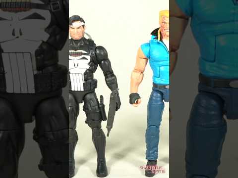 BTLD Spider-Man Stop Motion - Marvel Legends Punisher & Bushwacker #marvellegends #punisher