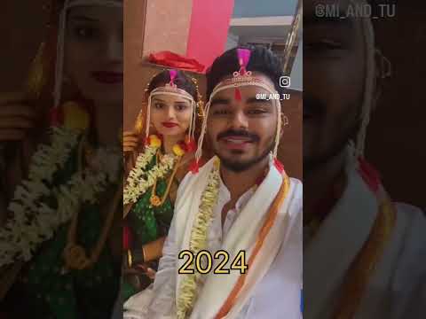 Marathi wedding video YouTube vicky vahane video #instagram_vickydj_wahane and I 💕