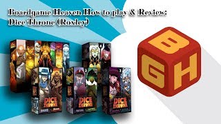 Boardgame Heaven How-To-Play & Review 81: Dice Throne (Roxley Games)