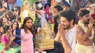 #AyyappaSwamy Maha Padi Pooja At Kukatapally Atteand All Bigg Boss Contestants At Ayyappa Swamy Poja