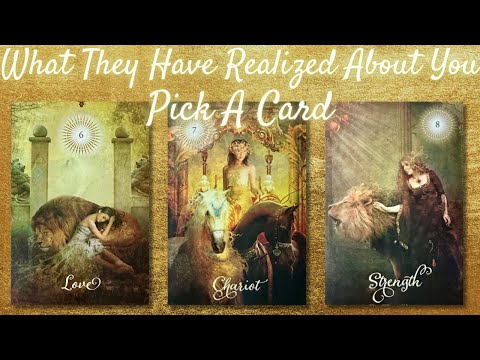 What They Have Realized About You 💛 PICK A CARD