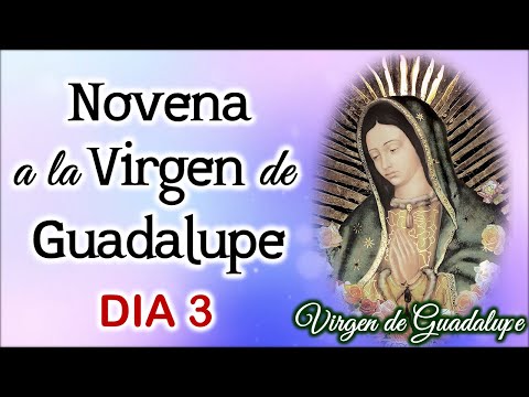 Tercer día de la Novena a la Virgen de Guadalupe, 5 de Diciembre 2024 💖🌸Virgen de Guadalupe🌸💖