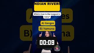 Indian Rivers | Navigating Waterways | Longest River #curiosnap  #indianrivers #waterways #quiz