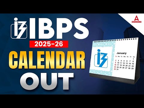 📅 IBPS Calendar 2025-26 Out | IBPS SO Calendar 2025 | Know the Complete Details