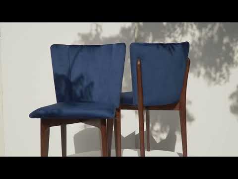 Cinema Tufted Dining Chair || Luxury Dining Collection || Gulmohar Lane