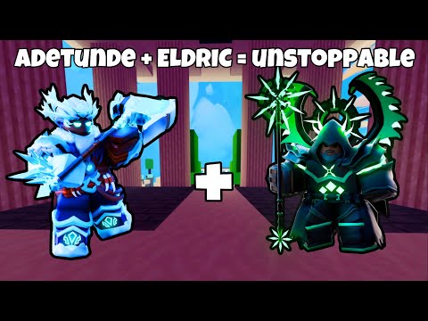 Adetunde + Eldric = UNSTOPPABLE In 30v30! (Roblox Bedwars)