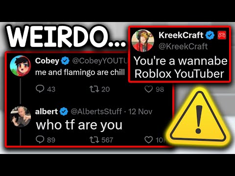 This Roblox YouTuber is SO WEIRD...