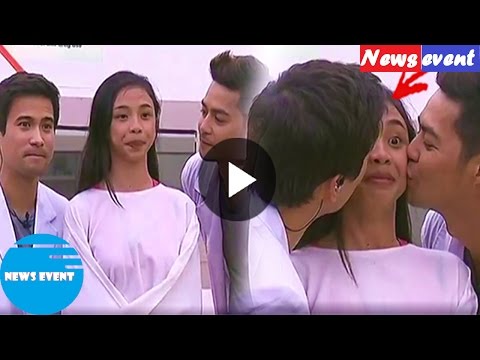 Watch  Maymay Gets Kiss From Both Sam and Zanjoe  'Oh may gaaaaaaaash