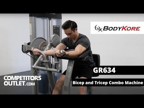 BodyKore Bicep and Tricep Combo Machine GR634